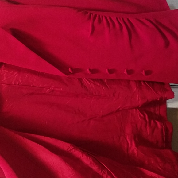 Women Maggy London Red Jacket Size 10 - Picture 5 of 6